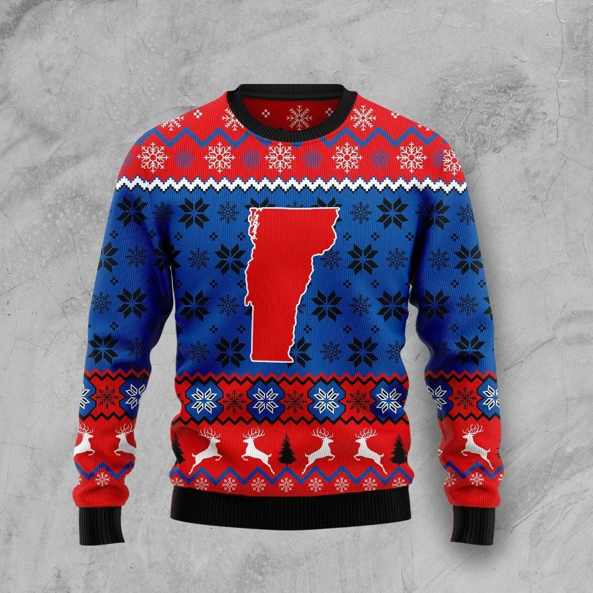 Sweet Home Vermont Ugly Christmas Sweater Xmas Clothes Gifts For Friends