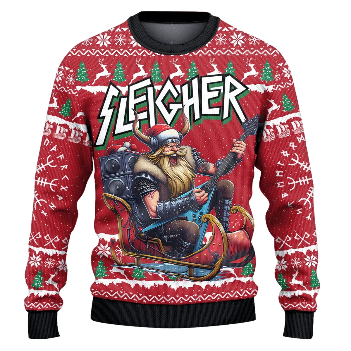 Viking Ugly Christmas Sweater Christmas Day Clothes Gifts For Christmas Lovers