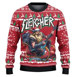Viking Ugly Christmas Sweater Christmas Day Clothes Gifts For Christmas Lovers