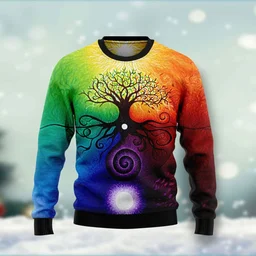 Tree Of Life Ugly Christmas Sweater Christmas Vacation Apparel Xmas Gifts For Brother
