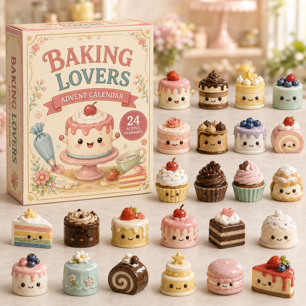 Baking Lovers Cake Advent Calendar 24 Days Of Christmas Blindbox Xmas Gift Ideas