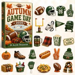 Autumn Game Day Christmas Advent Calendar 2026 24 Day Festive Xmas Gifts For Football Lovers