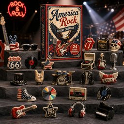 America Rock Christmas Advent Calendar 2026 Xmas Presents For Rock Fans