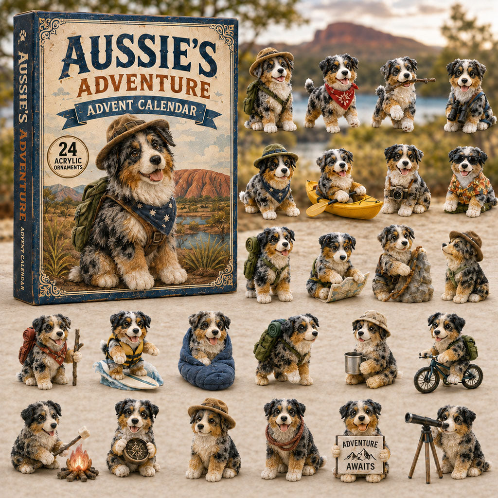 Aussie Dog Adventure Christmas Advent Calendar 2026 Great Xmas Gifts For Dog Lovers