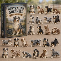 Australian Shepherd Christmas Advent Calendar Australian Shepherd Lovers Xmas Gifts