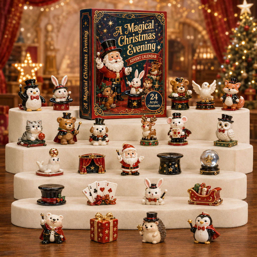 A Magical Christmas Evening Advent Calendar 24 Days Of Christmas Blindbox Best Gifts For Xmas