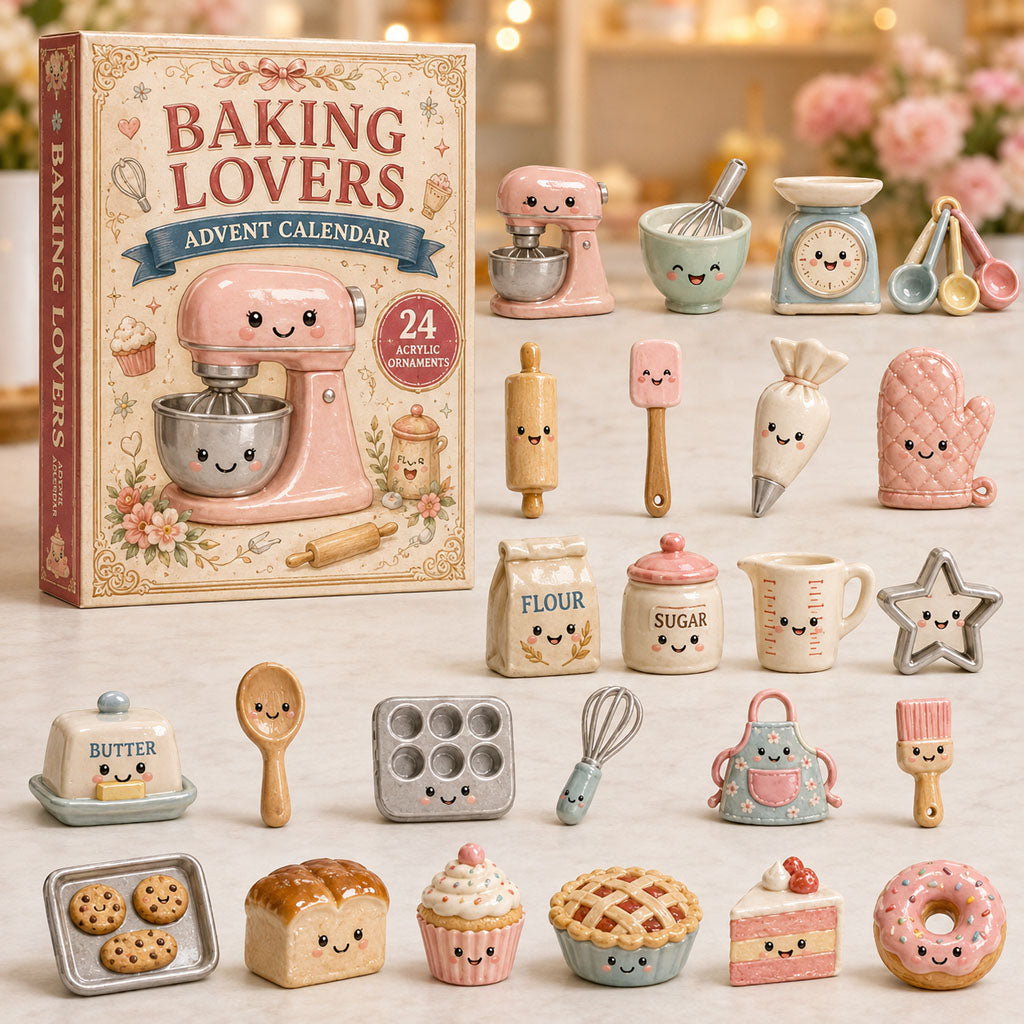 Baking Lover Tools Advent Calendar 24 Days Of Christmas Blindbox Xmas Gifts For Sisters
