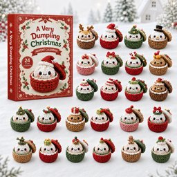 A Very Dumpling Christmas Advent Calendar Xmas Calendar Countdown Xmas Gifts For Her