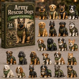 Army SAR Christmas Advent Calendar 2026 Cool Xmas Gifts For Dog Lovers
