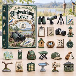 Birdwatching Lover Christmas Advent Calendar Xmas Countdown Gifts For Bird Lovers