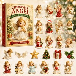 Christmas Angel Advent Calendar 24 Days Of Christmas Blindbox Xmas Gift For Christians
