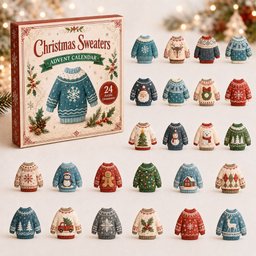 Chrismast Sweaters Christmas Advent Calendar 2026 Xmas Gifts For Her_