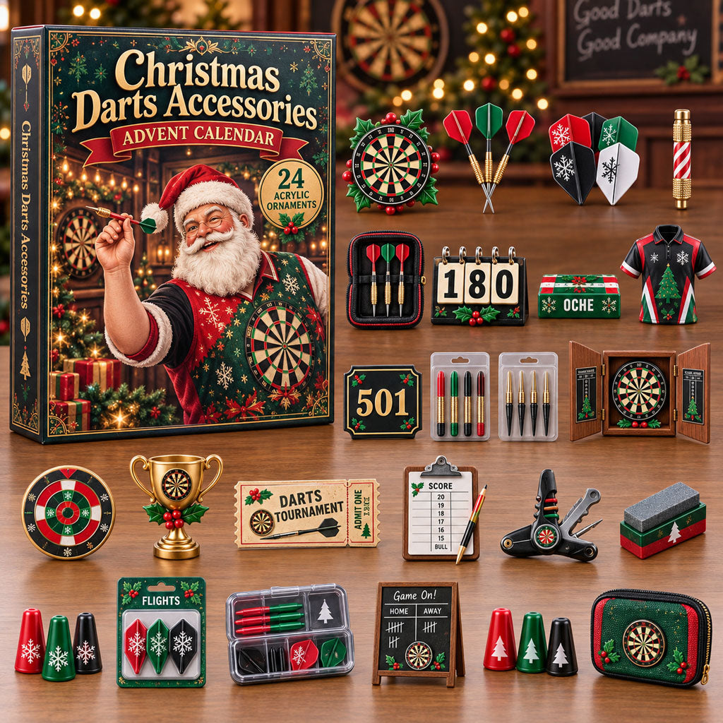 Christmas Darts Accessories 2026 Christmas Advent Calendar Xmas Gifts For Santa Lovers