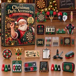 Christmas Darts Accessories 2026 Christmas Advent Calendar Xmas Gifts For Santa Lovers