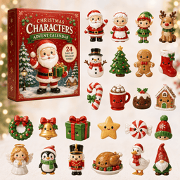 Christmas Characters Advent Calendar Christmas Eve Countdown Xmas Gifts For Family