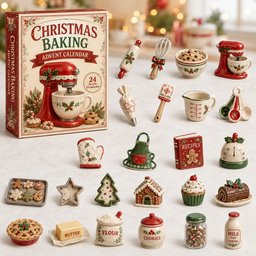 Christmas Baking Xmas Advent Calendar Christmas Eve Countdown Gifts For Baking Lovers