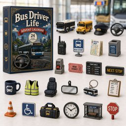 Bus Driver Life Christmas Advent Calendar 2026 Christmas Gifts For Him_