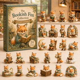 Bookish Fox Advent Calendar 24 Days Of Christmas Blindbox Xmas Gifts For Fox Lovers