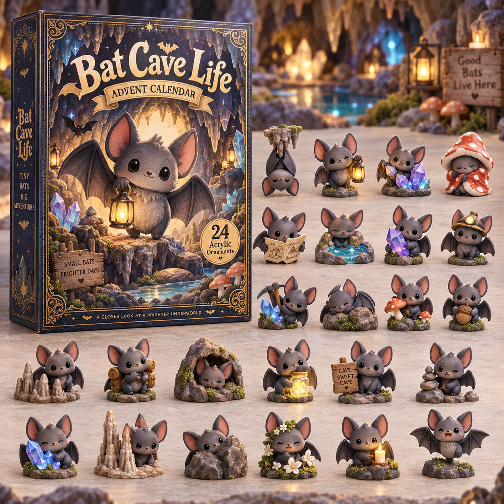 Bat Cave Life Christmas Decoration Advent Calendar 2026 Xmas Gift Ideas For Boyfriend