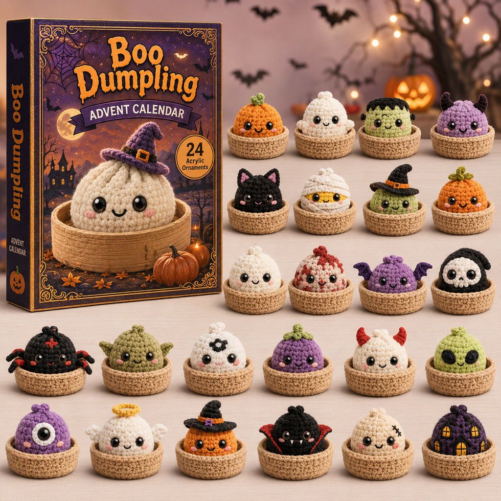 Boo Dumpling Halloween Halloween Advent Calendar 2026 Spooky Season Gift For Boyfriend