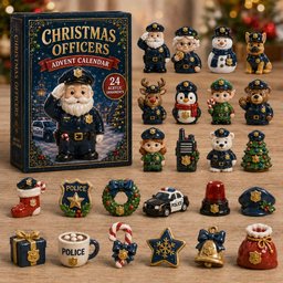 Christmas Police Officer Christmas Advent Calendar 2026 Best Xmas Gifts For Family