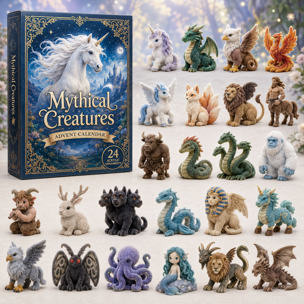Fantasy Creatures Advent Calendar Christmas Countdown 2026 Christmas Gifts For Boyfriend