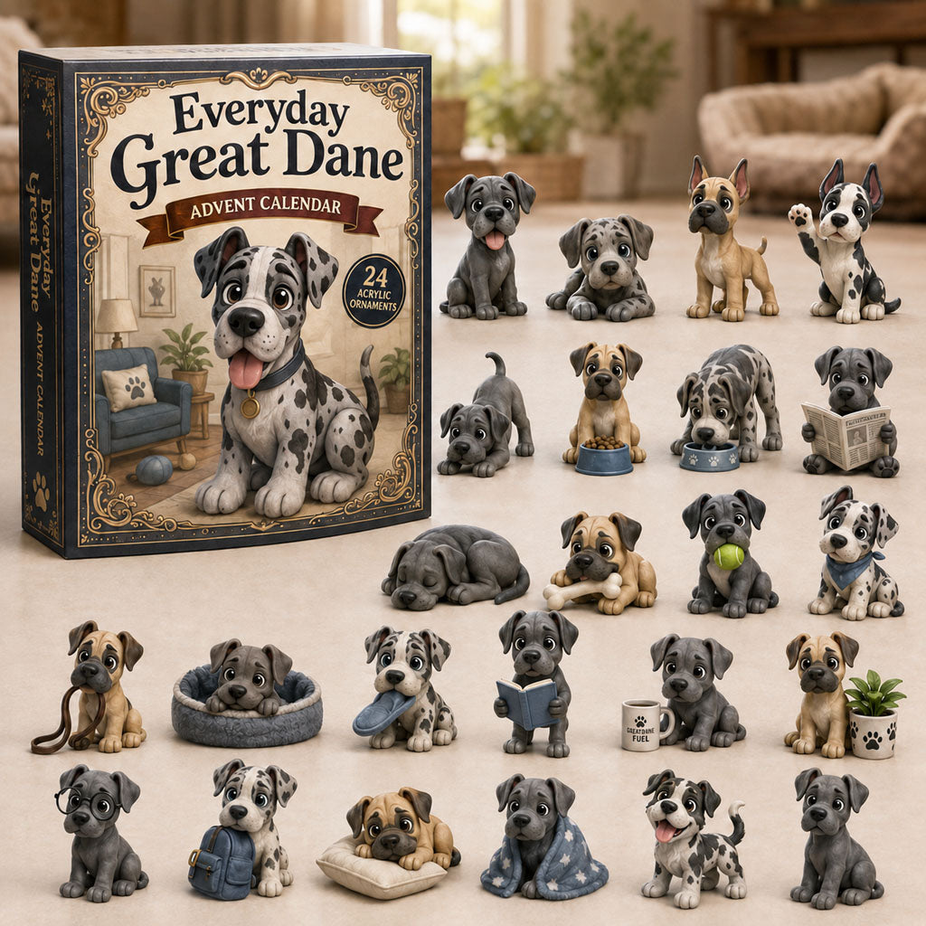 Everyday Great Dane Advent Calendar 24 Days Of Christmas Blindbox Xmas Gifts For Dog Lovers