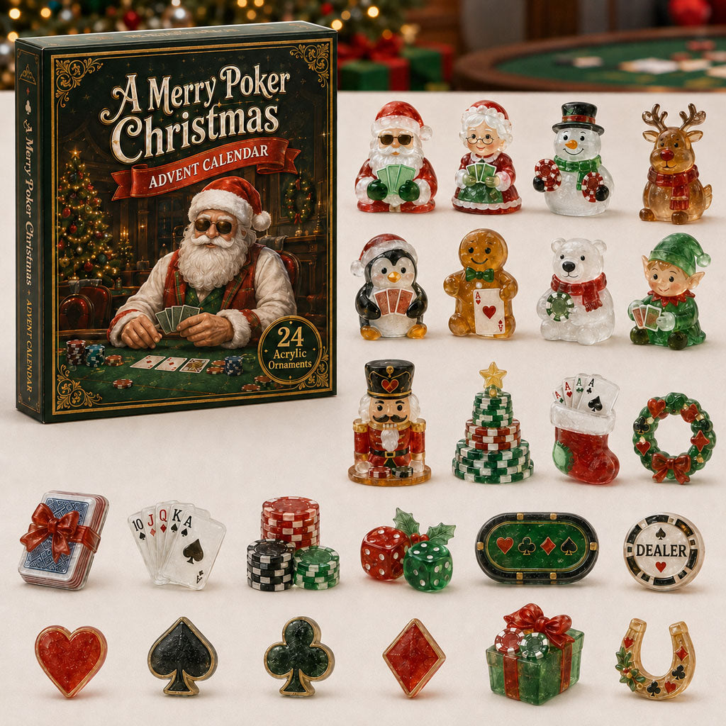 Christmas Poker Night Christmas Advent Calendar 2026 Best Xmas Gift Ideas For Husband