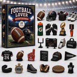 Football Lover Advent Calendar 24 Days Of Christmas Blindbox Xmas Gifts For Brothers