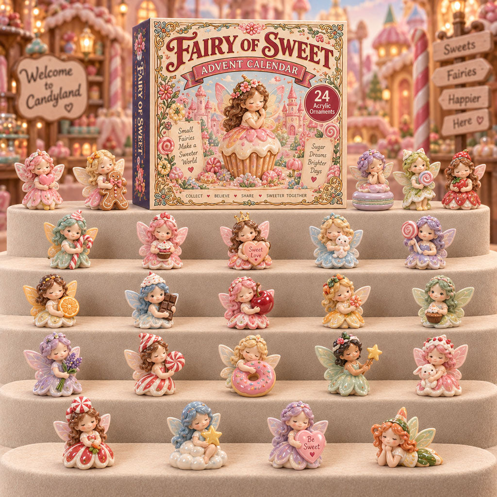 Fairy Of Sweet Christmas Advent Calendar Christmas Eve Countdown Gifts For Sister