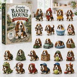 Everyday Basset Hound Xmas Advent Calendar Christmas Presents For Basset Hound Lovers