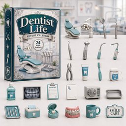 Dentist Life Advent Calendar 24 Days Of Christmas Blindbox Xmas Gifts For Dentsist