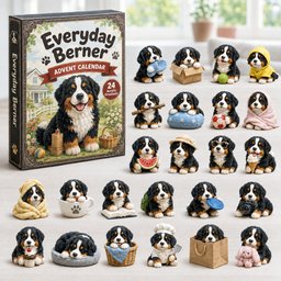 Everyday Berner Christmas Advent Calendar Christmas Day Countdown Gifts For Bernese Lovers