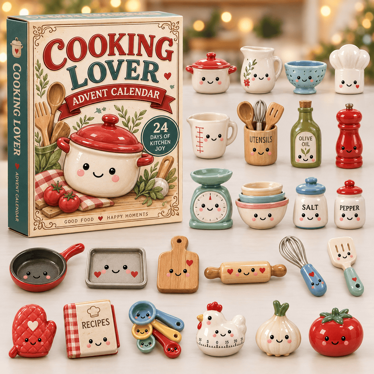 Cooking Lover Christmas Decoration Advent Calendar 2026 Xmas Gift Ideas For Wife