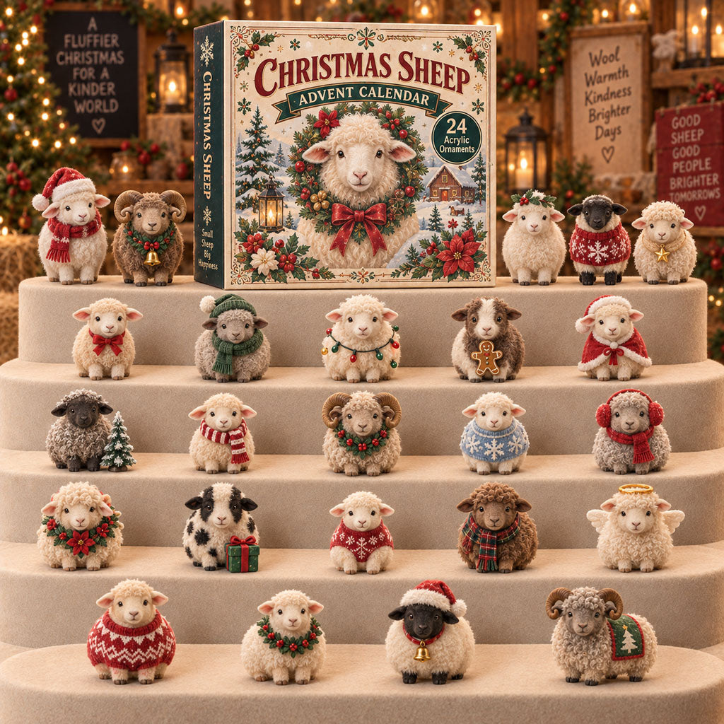 Christmas Sheep Christmas Decoration Advent Calendar 2026 Xmas Gift Ideas For Wife
