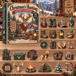 Christmas Hunting Xmas Advent Calendar Xmas Countdown Gifts For Hunting Lovers