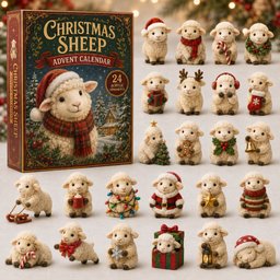 Christmas Sheep Holiday 2026 Christmas Advent Calendar Unique Gifts For Sheep Lovers