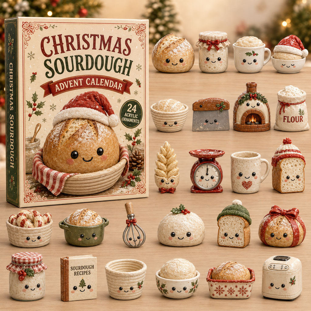 Christmas Sourdough Christmas Advent Calendar 2026 Unique Xmas Presents For Mom