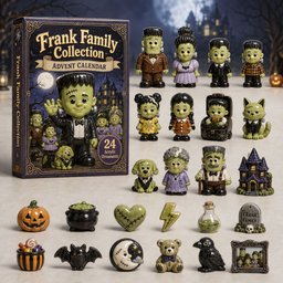 Frank Family Collection Halloween Advent Calendar Aesthetic Room Decor Gifts For Halloween