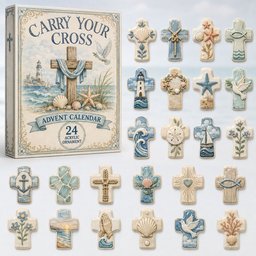 Cross Collection Christmas Advent Calendar Counting Down Calendar Family Xmas Gifts