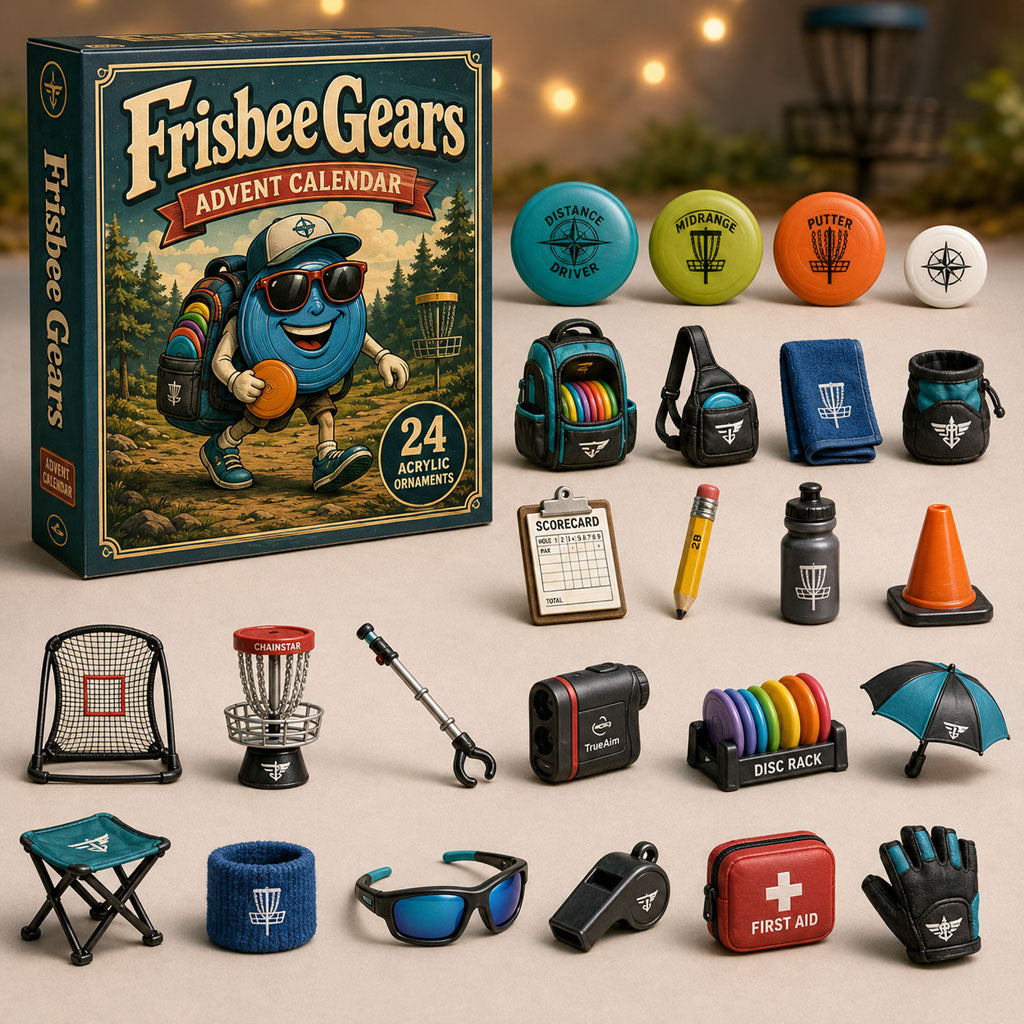 Frisbee Gears Xmas Advent Calendar Christmas Day Countdown Gifts For Frisbee Lovers