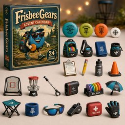Frisbee Gears Xmas Advent Calendar Christmas Day Countdown Gifts For Frisbee Lovers