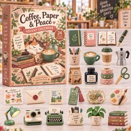 Coffee Paper And Peace Xmas Advent Calendar Christmas Day Countdown Gifts For Coffee Lovers