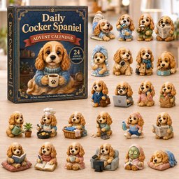 Daily Cocker Spaniel Christmas Advent Calendar 2026 Best Christmas Gifts For Dog Lovers