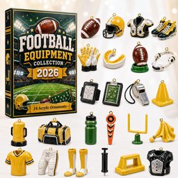 Football Equipment 2026 Christmas Advent Calendar Xmas Gifts For Husband