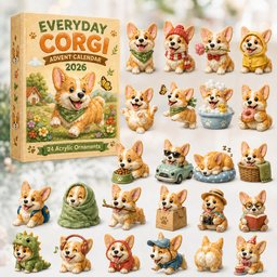 Everyday Corgi Christmas Advent Calendar Christmas Day Countdown Gifts For Corgi Lovers