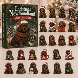 Christmas Newfoundland Christmas Advent Calendar 2026 Xmas Presents For Dog Owners