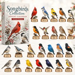 Songbirds Collection Xmas Advent Calendar Christmas Day Countdown Gifts For Bird Lovers