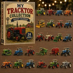 My Tractor Collection Christmas Advent Calendar Xmas Tree Hanging Xmas Gifts For Farmers