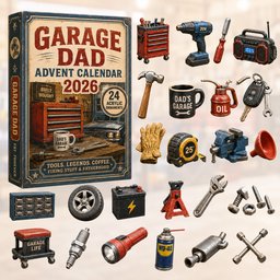 Garage Dad Christmas Advent Calendar Xmas Advent Cal Christmas Gifts For Dad